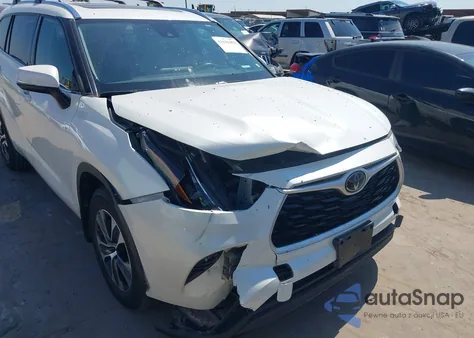 2021 Toyota Highlander Xle from USA, damaged, VIN 5TDGZRAH6MS048053